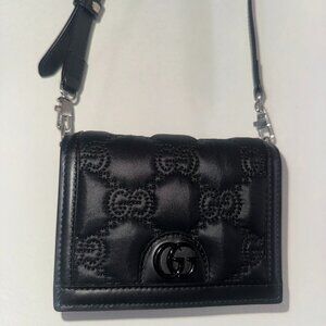 Mini Black Gucci shoulder bag